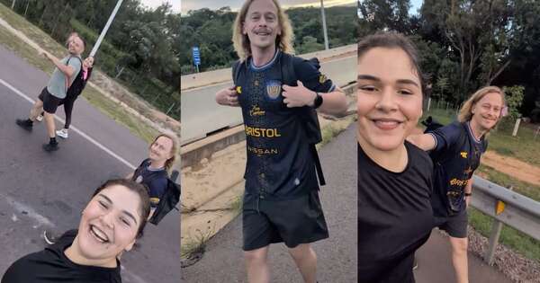 La Nación / Viral: critican a paraguaya por hacer peregrinar a su marido australiano