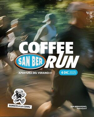 San Bernardino da inicio al verano con la primera edición del COFFEE RUN