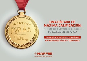 MAPFRE mantiene la calificación más alta del mercado asegurador - trece