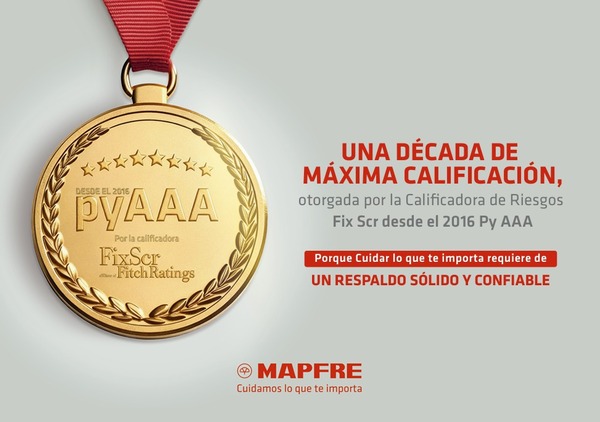 MAPFRE sigue siendo la empresa con la calificación más alta del mercado asegurador   | Unicanal