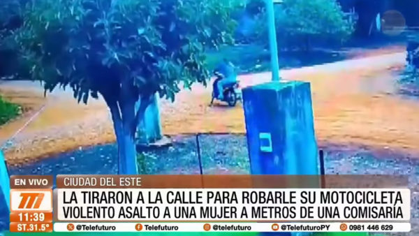 Asaltaron a una mujer a metros de una Comisaría en CDE