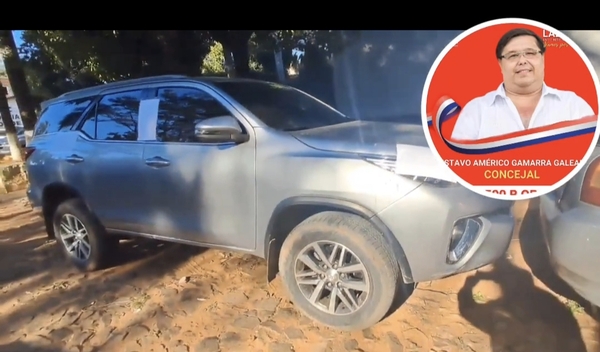 Incautan lujosa Toyota Fortuner "cabrito" en poder de dirigente seccionalero