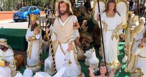 La Nación / Pesebre premium: causa furor establo de Jesús a 14 millones de guaraníes