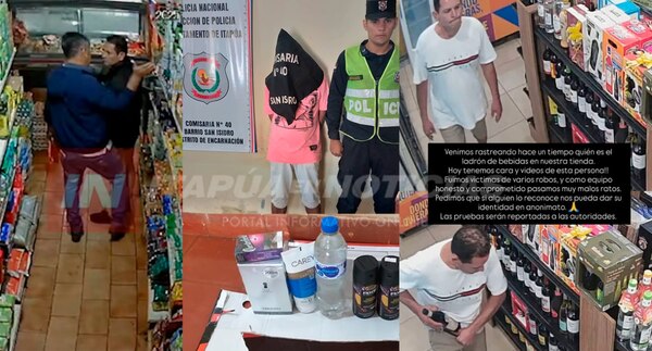 “LADRÓN SERIAL” SALIÓ DE LA CELDA, VOLVIÓ A ROBAR Y FUE NUEVAMENTE CAPTURADO EN ENCARNACIÓN
