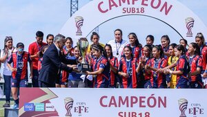 Cerro Porteño es campeón en Sub18 de la Copa eFe