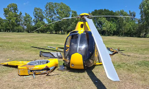 Helicóptero cae en Sajonia durante vuelo de instrucción: no hubo heridos - OviedoPress