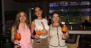 La Nación / Rooftop del Aloft Asunción brilló durante la final de la Copa Sudamericana