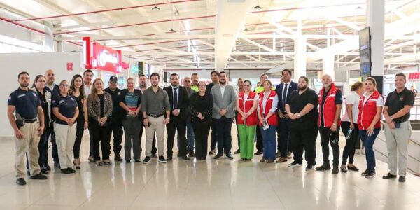 REFUERZAN MEDIDAS DE PROTECCIÓN EN LA ESTACIÓN DE BUSES DE ASUNCIÓN