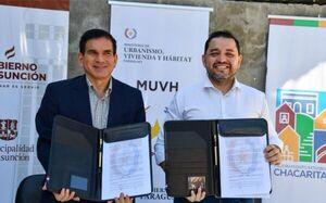 Municipalidad y MUVH firman convenio para fortalecer la gestión de residuos en Chacarita Alta
