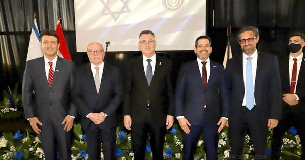 La Nación / Acto y brindis en honor del canciller de Israel