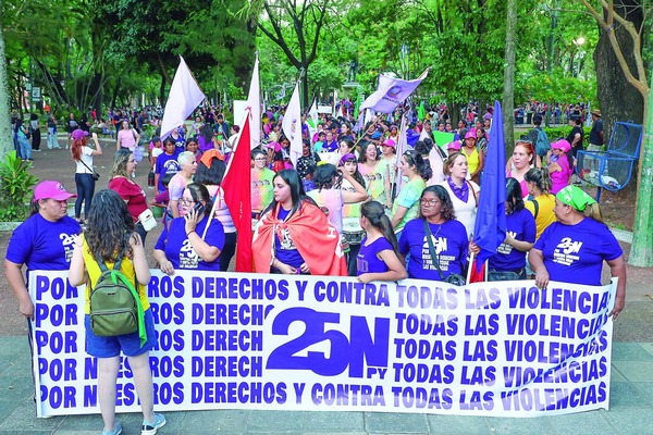 Paraguay Marchó por la Eliminación de la Violencia