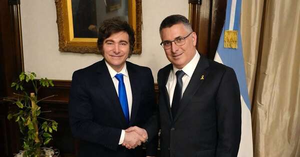 La Nación / Canciller de Israel elogia las reformas económicas del presidente Milei