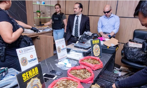 La Senad acusa al Ministerio Público de impedir la incautación de drogas y fusiles de guerra, en Luque - OviedoPress