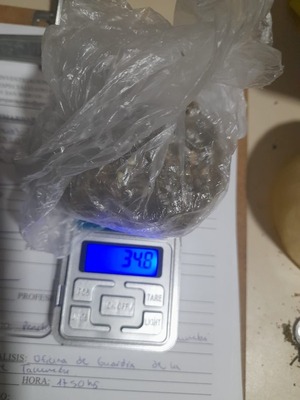 Encontraron droga en el patio del penal de Tacumbú