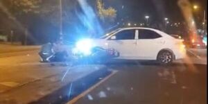 MUJER RESULTA LESIONADA EN ACCIDENTE DE TRÁNSITO SOBRE LA RUTA PY06 