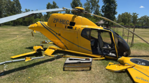 Helicóptero privado cae en Sajonia y ocupantes salieron ilesos - ADN Digital