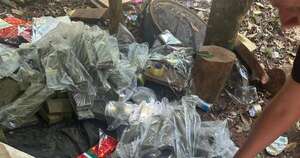 La Nación / San Pedro: hallan centro clandestino de marihuana en plena comunidad indígena