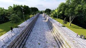 MOPC adjudicó obras del arroyo Paso Carreta. •