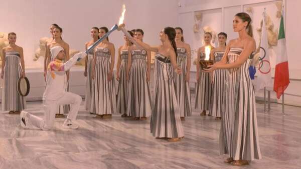 Se encendió la llama sagrada de los Juegos Olímpicos de Invierno - Polideportivo - ABC Color