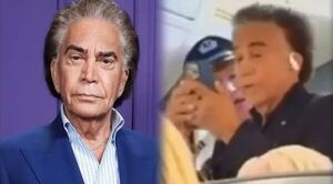 El Puma Rodríguez fue bajado de un avión en Ecuador luego de un fuerte cruce con la tripulación