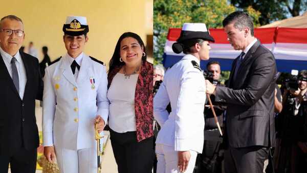 Magalí, la caaguaceña que salió Mejor Egresada de la Academia Militar