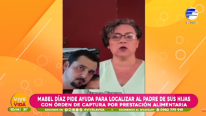 Mabel Díaz denuncia a su ex pareja por deuda alimentaria y reclama falta de acción policial