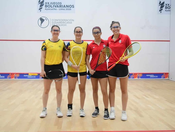 Fiorella y Lujan se quedan con la plata al perder la final ante colombianas en Lima - La Tribuna