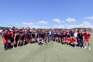 General Caballero de Juan León Mallorquín inaugura centro de alto rendimiento para divisiones formativas