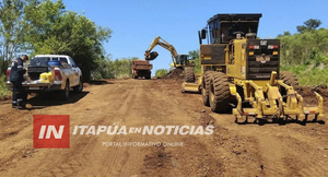 GOBERNACIÓN CULMINA TERRAPLÉN DE ACCESO A NUEVO PUENTE EN TIMBO’I