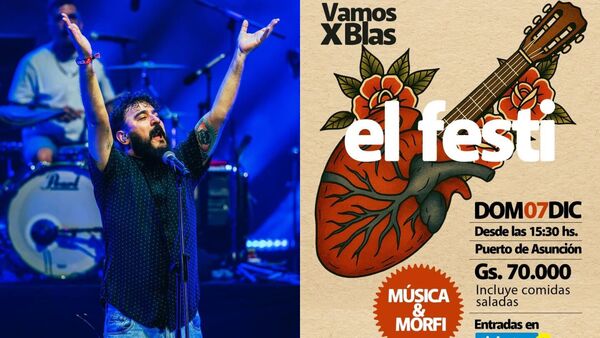 "Vamos x Blas" Bandas se unen en gran festival solidario en el Puerto