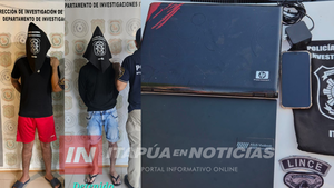 ALLANAMIENTOS SIMULTÁNEOS EN CAMBYRETÁ Y ENCARNACIÓN DEJAN DOS DETENIDOS