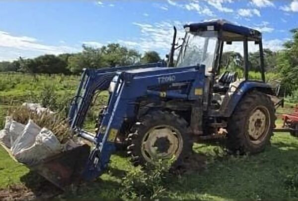 Roban un tractor agrícola de una granja en Jhuguá Ocampo - Concepción al Día