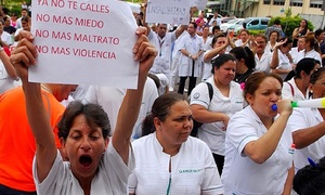 Enfermeras marcharon hasta el Congreso para denunciar carencias en hospitales - OviedoPress
