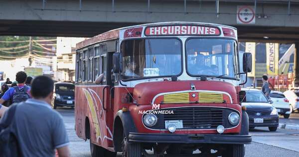 La Nación / Trabajadores del transporte público anuncian acciones para exponer reclamos