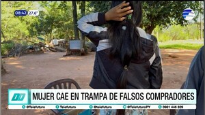 Mujer cae en trampa de falsos compradores de cabello