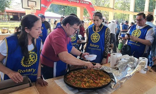 Este domingo se realiza la tradicional comilona del Rotary Club en Coronel Oviedo - OviedoPress