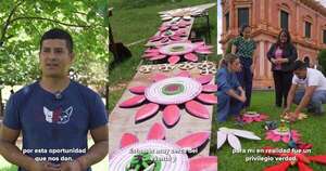 La Nación / Artesano detalla preparativos para evento navideño en el Palacio de López