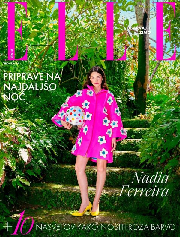 Nadia Ferreira, diosa guaraní en portada de la revista Elle Eslovenia - Gente - ABC Color