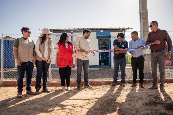 Comunidad de Campo Alegre: Inauguraron planta potabilizadora para más de 2.000 personas