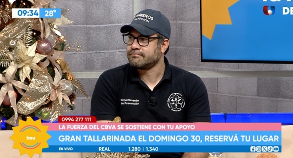 Bomberos voluntarios de Asunción organizan tallarinada para recaudar fondos | Unicanal