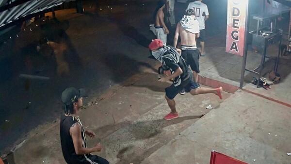 Pandilleros del Olimpia robaron en una bodega y a un asaditero