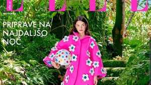 Nadia Ferreira se luce en la portada de ELLE