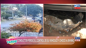 Brutal accidente en Asunción: menor aplastado por un vehículo tras choque