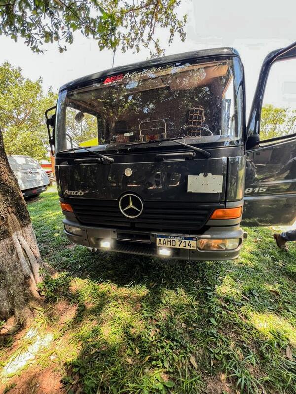 Detienen camión con madera extraída ilegalmente de la Reserva Mbaracayú