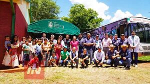 MOVIL SALUD LLEGÓ A LA COMUNIDAD INDÍGENA ÑU HOVY DE PIRAPÓ