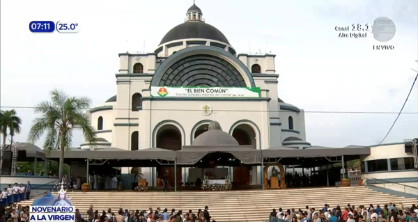 Inicia el novenario a la Virgen de Caacupé