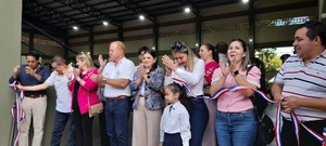 Habilitan polideportivo en la Escuela Básica Nº 233 Gaspar Rodríguez de Francia