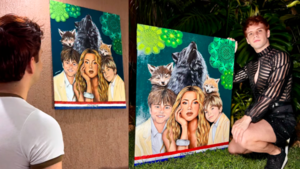 Shakira, Paraguay y el ñandutí: Un homenaje a su ídola con una obra llena de identidad y nostalgia