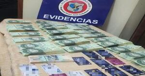 La Nación / Detienen a supuesto usurero que tenía en su haber G. 179 millones y 28 tarjetas de débito