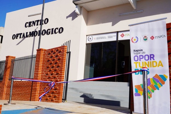 Gobernación de Itapúa inaugura Bloque Oftalmológico en Maria Auxiliadora y moderniza la atención sanitaria
